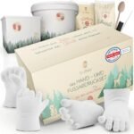 SOULBABY® Plaster Cast Baby Hand and Foot [4 Prints] – a set designed for creating lasting plaster cast imprints of your baby's hands and feet. The kit includes materials for making 4 prints, providing a perfect way to preserve precious memories. Safe for newborns and easy to use.