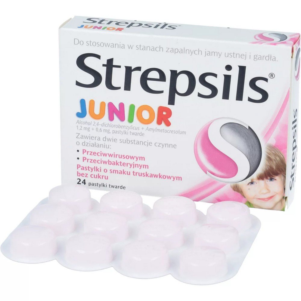 How does Strepsils Junior for sore throats for children help?