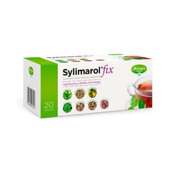 Silymarol fix is ​​a dietary supplement, herbs for infusion, supports the functioning of the digestive system.