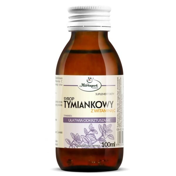 Thyme Syrup With Vitamin C has a soothing effect on the mouth, throat and vocal cords.