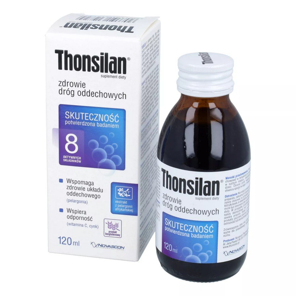 How does thonsilan syrup help?