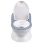 This toddler potty is designed for comfort, featuring an ergonomic shape that supports little ones during potty training. Its compact design makes it easy to use and clean, promoting independence for children.