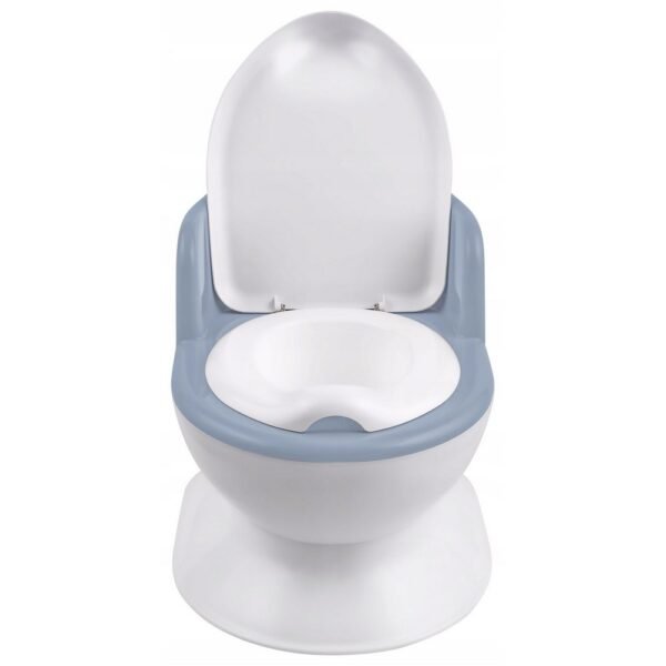 This toddler potty is designed for comfort, featuring an ergonomic shape that supports little ones during potty training. Its compact design makes it easy to use and clean, promoting independence for children.