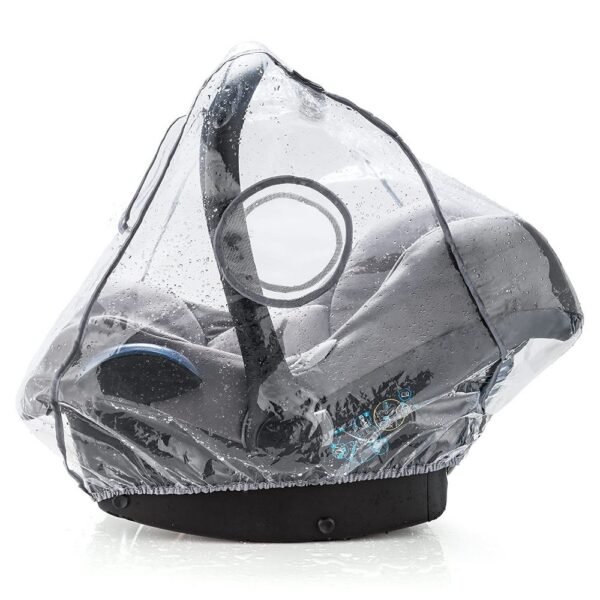 Universal Comfort Rain Cover provides effective protection against rain and wind, ensuring your baby stays dry and comfortable during outings.
