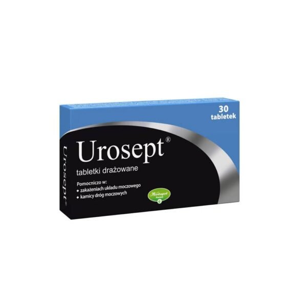 Urosept is a drug with a mild diuretic effect, used as an adjuvant in the treatment of urinary tract stones and urinary tract infections.