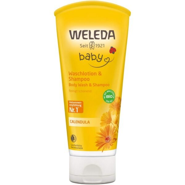 Gentle 2-in-1 Formula: This product serves as both a shampoo and body wash, making it convenient for parents to use one product for cleansing their baby's hair and body. It’s gentle enough for daily use and suitable for delicate skin and scalp.