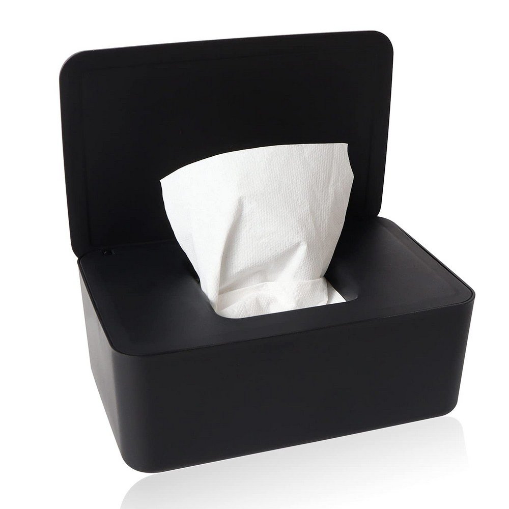 wet wipes box Keeps Wipes Moist and Fresh: The box is designed to maintain the moisture content of wet wipes, preventing them from drying out. This ensures the wipes stay fresh and ready to use whenever needed.