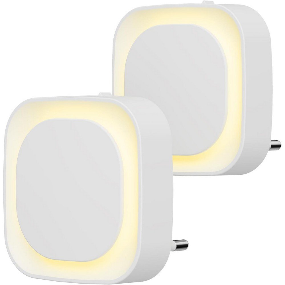 yunlex night lights set of 2 Iluminación suave: Proporciona una luz suave, perfecta para dormitorios y guarderías.