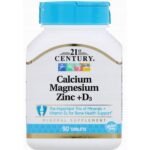 Colds-21st Century Calcium Magnesium Zinc