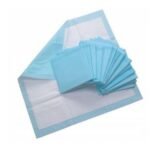 Absorbent Hygienic Pads 90x60 cm, 50 pcs, designed for effective absorption and hygiene, ideal for use during medical procedures, incontinence care, or as a protective layer for surfaces.