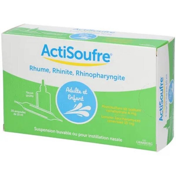 Chronic rhinitis and nasopharyngitis - From 30 months