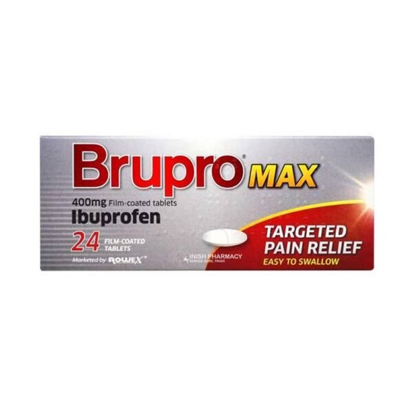 от головной боли-Brupro Max Ibuprofen 400mg, 12