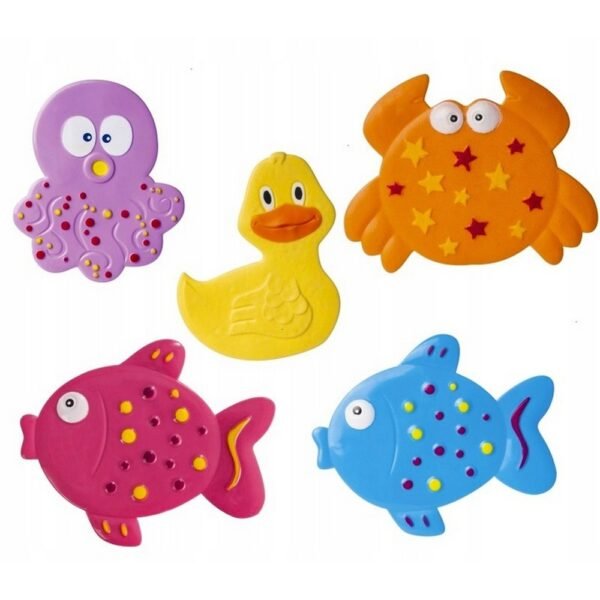 Reliable non-slip mat designed to keep children safe during baths, with strong suction cups for secure placement. Easy to clean and suitable for daily use.