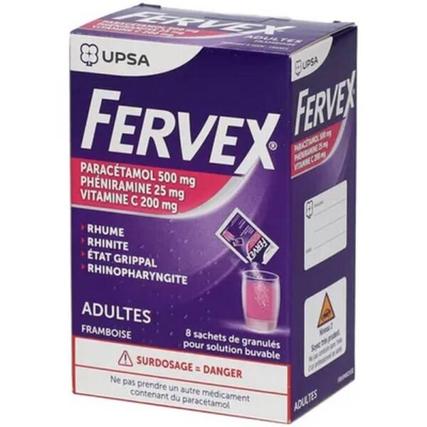 Cold, rhinitis, rhinophagyngitis, flu- From 15 years old