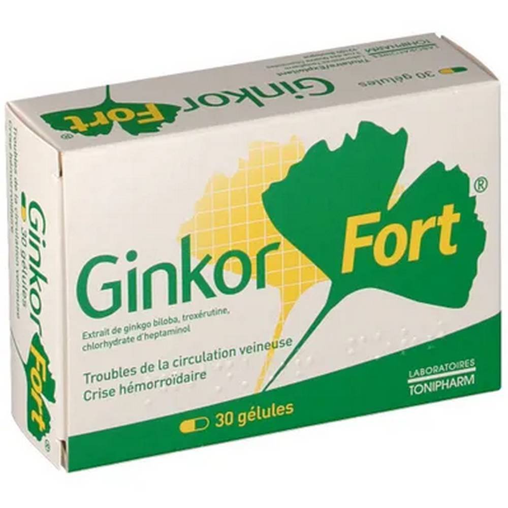 ginkor fort 30 ginkor Hemorrhoidal crisis - Adult