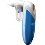 HAXE Electric Nose Aspirator Salt Purge, designed for effective and gentle nasal cleaning, helps relieve congestion by removing mucus and impurities. It uses a salt-based solution for a soothing, hygienic experience.