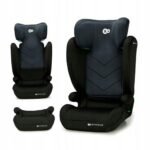 The Kinderkraft I-Spark car seat features an I-Size standard for optimal safety, suitable for children with a 2in1 design that transitions from a rear-facing seat to a forward-facing one. It ensures comfort, stability, and side-impact protection.