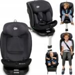 The Kinderkraft I-360 i-Size car seat supports children from 40 to 150 cm and is equipped with a 360° swivel feature for convenient entry and exit. With ISOFIX installation and full i-Size compliance, it ensures safety and adaptability for every stage of growth.