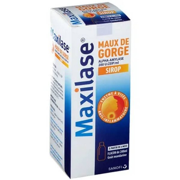 Sore throat - Anti-inflammatory enzyme - From 6 months