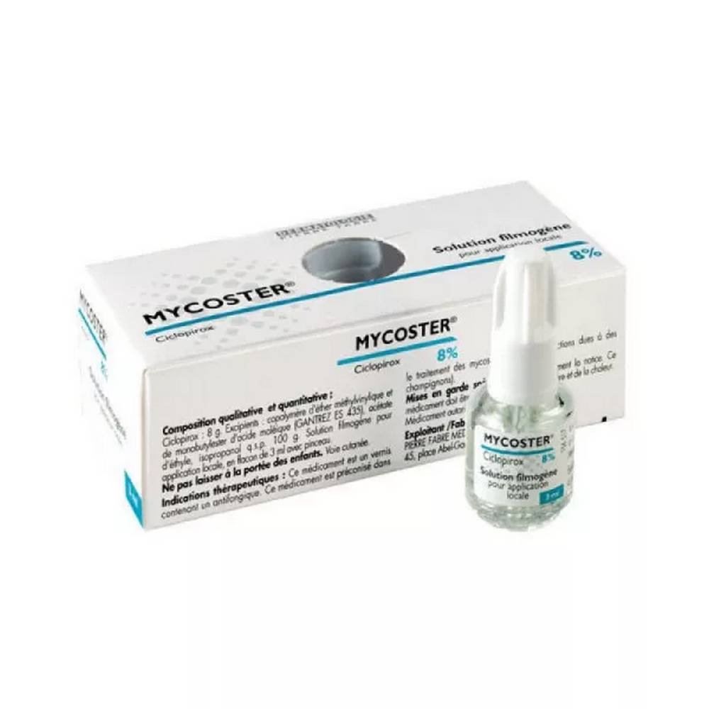 mycoster nail fungus varnish 3 Противогрибковое лечение грибка ногтей - Взрослые