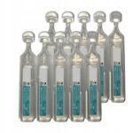 NaCl Physiological Salt 0.9% for Children and Infants (10 x 5ml) is a sterile saline solution designed for gentle nasal irrigation, wound cleaning, and eye care for babies and children. The 0.9% sodium chloride concentration makes it isotonic, which is safe for sensitive skin and mucous membranes.