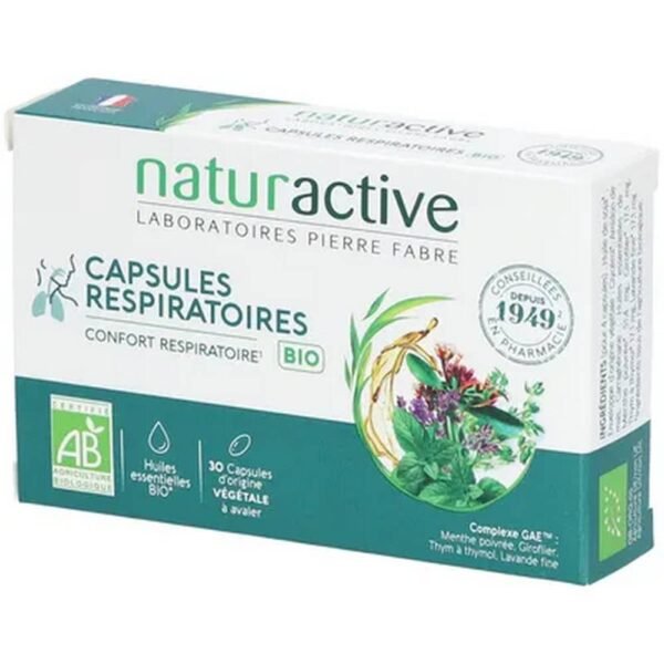 Respiratory comfort - Essential oils