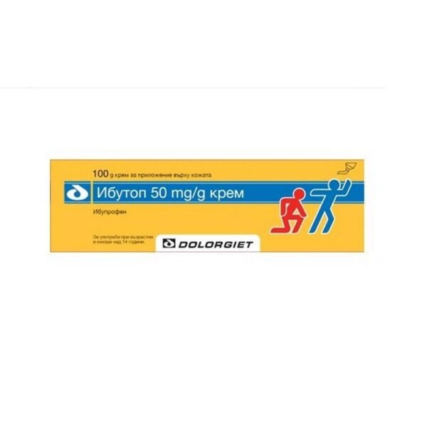 Joint and muscle pain-Nature product IBUTOP cream 50mg/g,