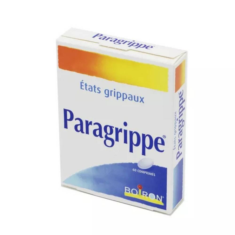 paragrippe 60 boiron Flu-like conditions from 6 years old