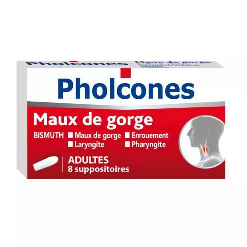 pholcones 8 cooper A base de bismuto - Adultos