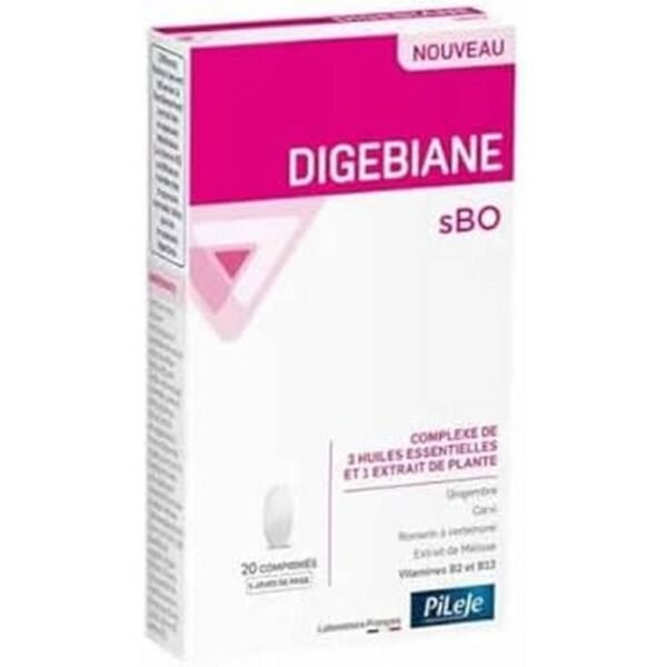 Digebiane sBO is a dietary supplement for adults designed to promote normal digestion