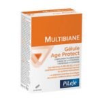 Multibiane Age Protect is a food supplement based on 12 vitamins, 3 minerals and ginseng which helps to optimize your micronutritional status.