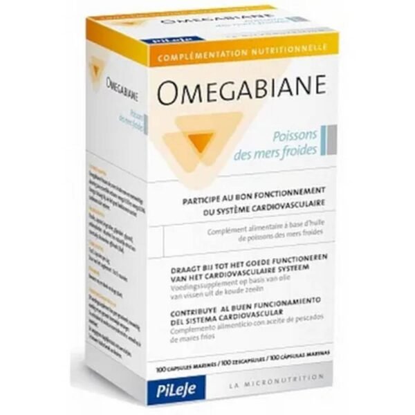 Food supplement based on cold sea fish oil.