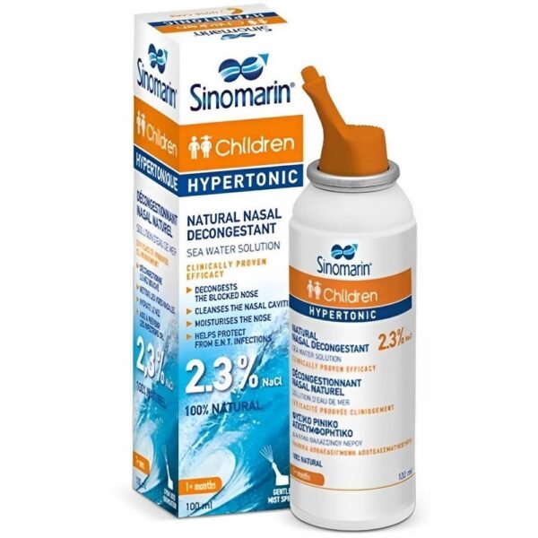 Nasal congestion-SINOMARIN CHILDREN Hypertonic  (2.3% NaCl),
