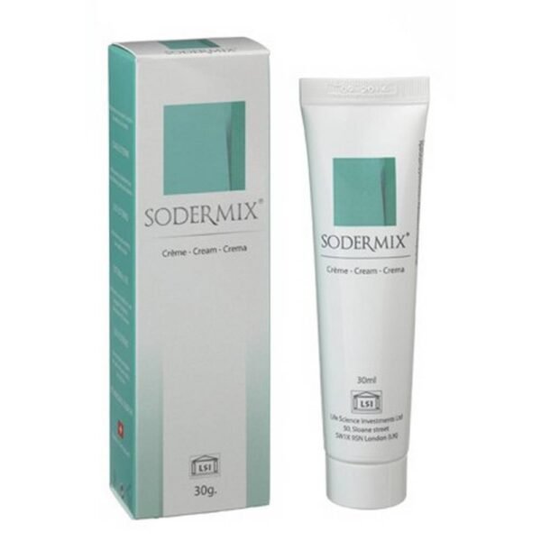fibrosis-SODERMIX cream, 30ml, ichthyosis-SODERMIX cream, 30ml, psoriasis-SODERMIX cream, 30ml, keloid scars-SODERMIX cream, 30ml