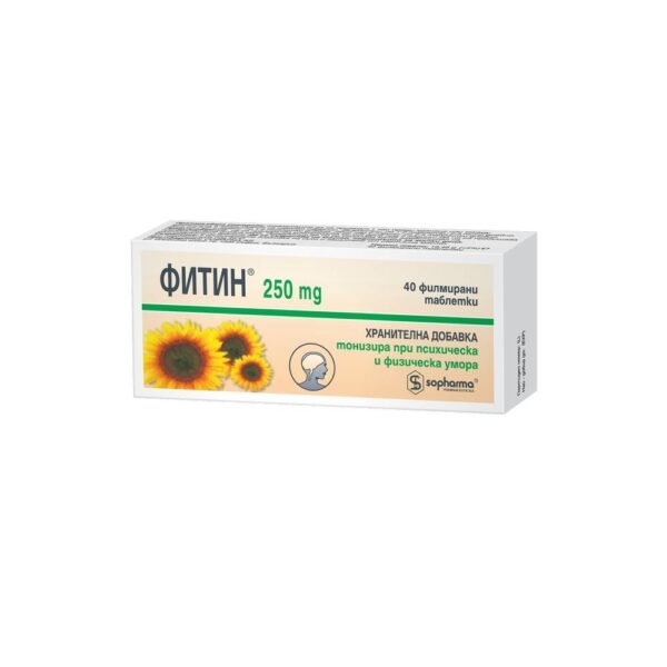 Reduce stress and anxiety -SOPHARMA PHYTIN 250mg,