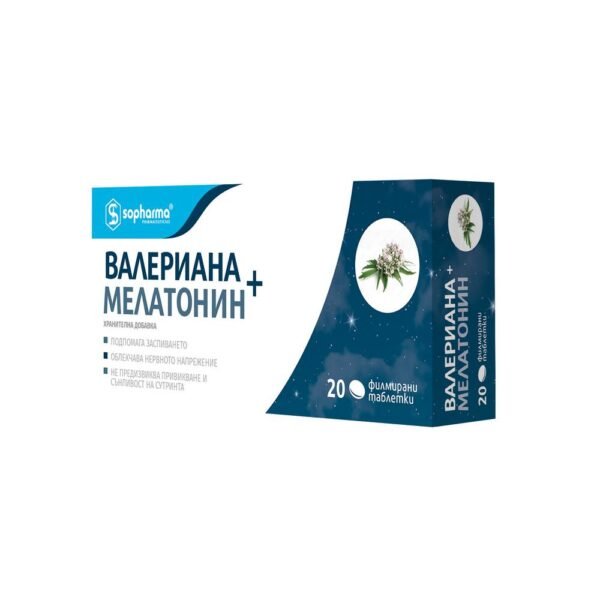 Insomnia-Sopharma VALERIANA + MELATONIN,