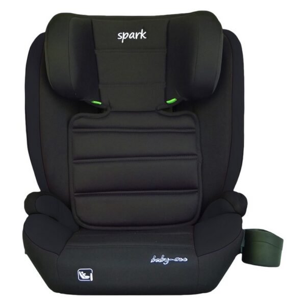 The SPARK LTD. I-Size Car Seat by BABY-COO is designed for children between 100-150 cm in height (approximately 4 to 12 years old) and weighing between 15-36 kg. This car seat complies with the I-Size (R129) safety standards.