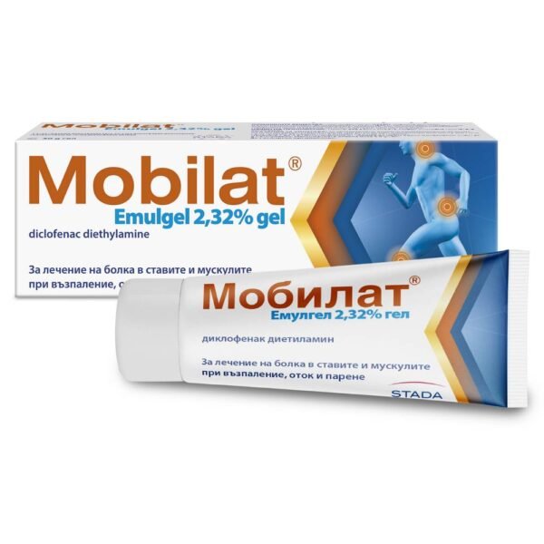 Боль в суставах и мышцах-STADA MOBILAT Emulgel 2.32% gel,