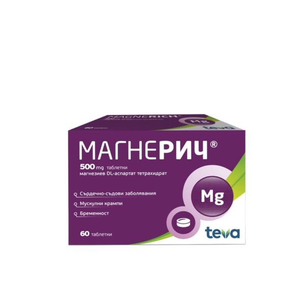 Stress and irritability -TEVA MAGNERICH 500mg,