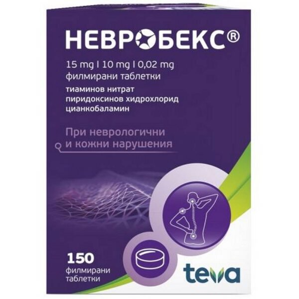 Deficiency of vitamin groups B-Teva Neurobex,