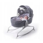 The Tiny Love Rocker Lounger is a versatile 3-in-1 product that easily transforms from a rocker to a lounger, providing comfort and support for your baby. Its sleek grey booth design fits seamlessly into any home decor, while the adjustable features ensure a cozy space for playtime or nap time.