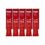 Ajona Concentrate Toothpaste for Washing (5 x 25 ml) is a highly concentrated toothpaste known for its strong cleaning power. It effectively removes plaque, stains, and bacteria from teeth, helping to maintain oral hygiene.