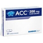 ACC Long 600mg Effervescent Tablets 20 is a medication used to treat respiratory conditions, such as chronic bronchitis, cough, and mucus buildup in the lungs. It contains acetylcysteine, which helps to thin and loosen mucus, making it easier to cough up and clear the airways.