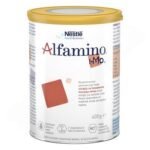 Alfamino HMO Powder for Solution 1x400g, hypoallergenic infant formula with Human Milk Oligosaccharides (HMO), supports the nutritional needs of babies with allergies.