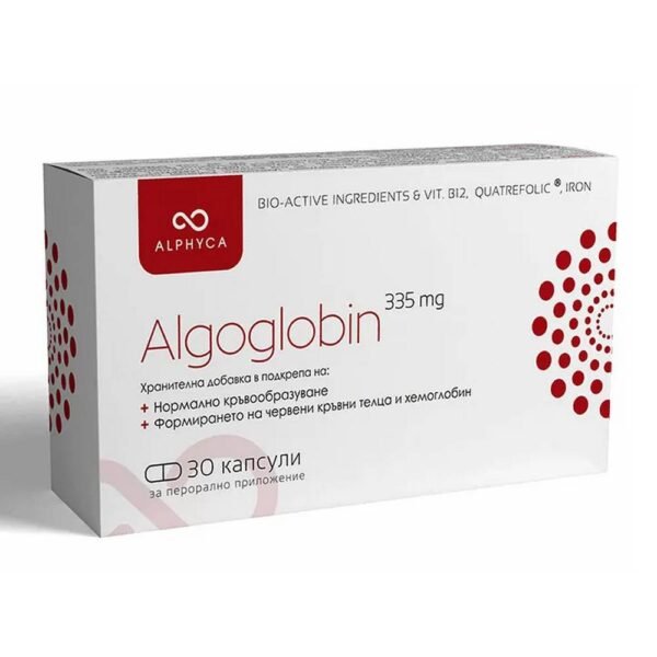 Maintaining normal hemoglobin levels -ALPHYCA ALGOGLOBIN 335mg ,
