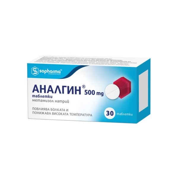 Toothache - ANALGIN 500mg, Menstrual pain - ANALGIN 500mg, Headache, migraine - ANALGIN 500mg, Joints, muscles, bones - ANALGIN 500mg