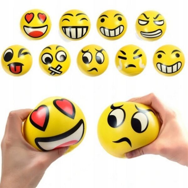 Soft anti-stress squishy ball, perfect for relieving tension and stress. Easy to squeeze, it helps you relax anytime, anywhere.