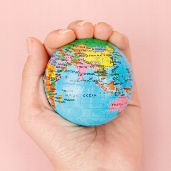 The stress-relief squishy globe in the shape of Earth is a perfect gift to help relax and release tension. Its unique globe design makes it an ideal present for Santa Claus. A great way to unwind at work or at home.