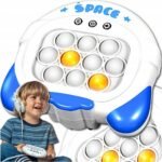 Arcade game Pop It game Anti-Stress electric rocket glowing game-electric arcade game with pop-it function and glowing rocket, perfect for reducing stress and improving concentration.