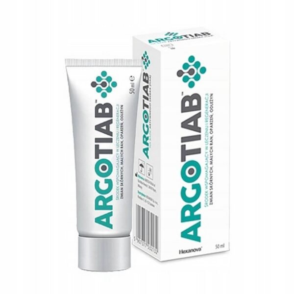 antimicrobial barrier on skin-Argotiab 2% cream 50ml,accelerates the proper healing process-Argotiab 2% cream 50ml,wounds -Argotiab 2% cream 50ml, abrasions-Argotiab 2% cream 50ml